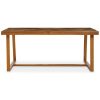 FURNITURE Fifty Five South Dining Tables | Kendari Natural Teak Wood Dining Table