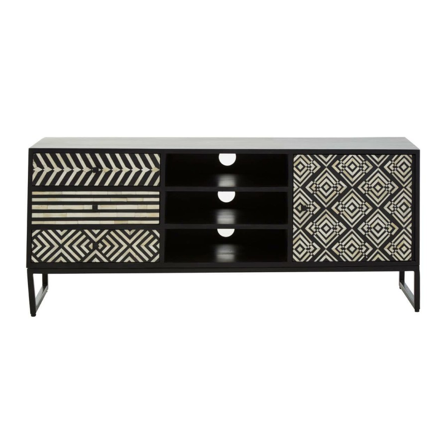 FURNITURE Fifty Five South Media and TV Units | Boho Tv Cabinet