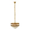 Accessories Fifty Five South Chandeliers | Babylon Four Bulb Antique Gold Chandelier