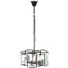 Accessories Fifty Five South Chandeliers | Babylon Black Six Bulb Chandelier