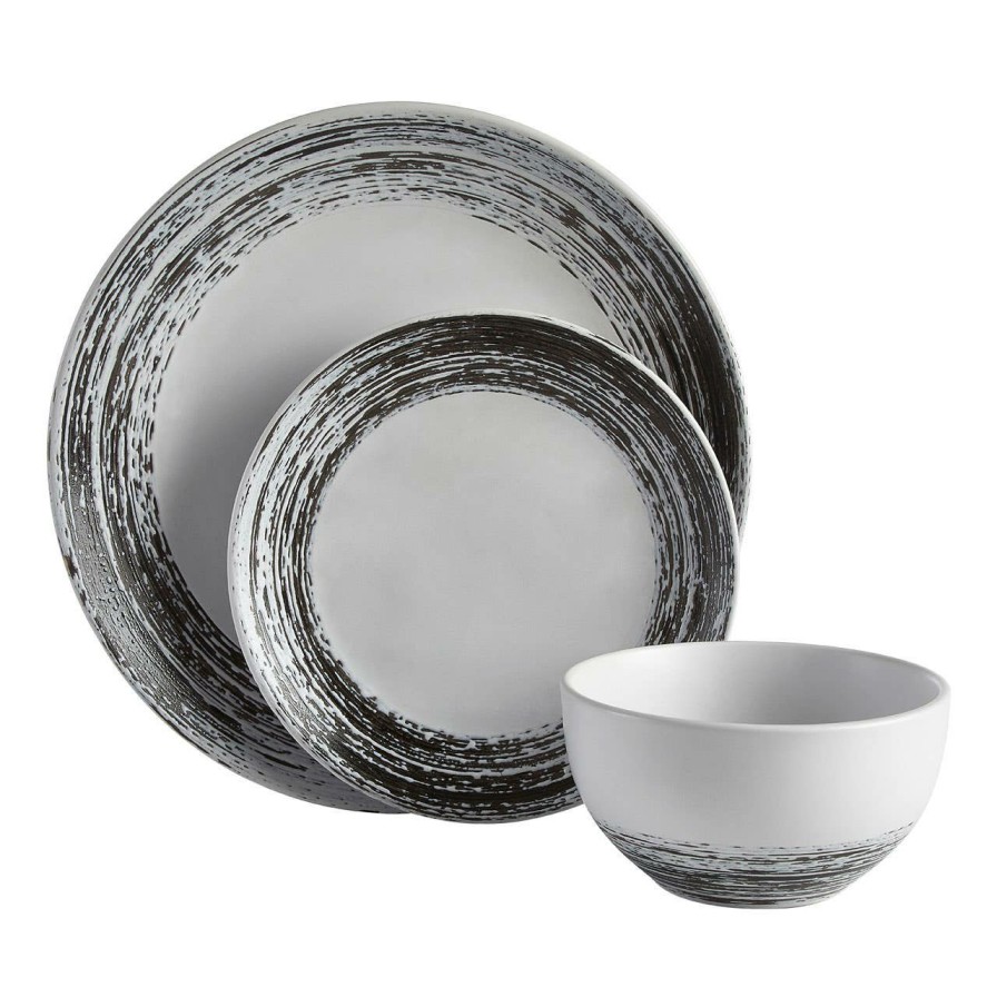 Kitchen and Dining Premier Dinner Sets | Middag Black And White Dinner Set