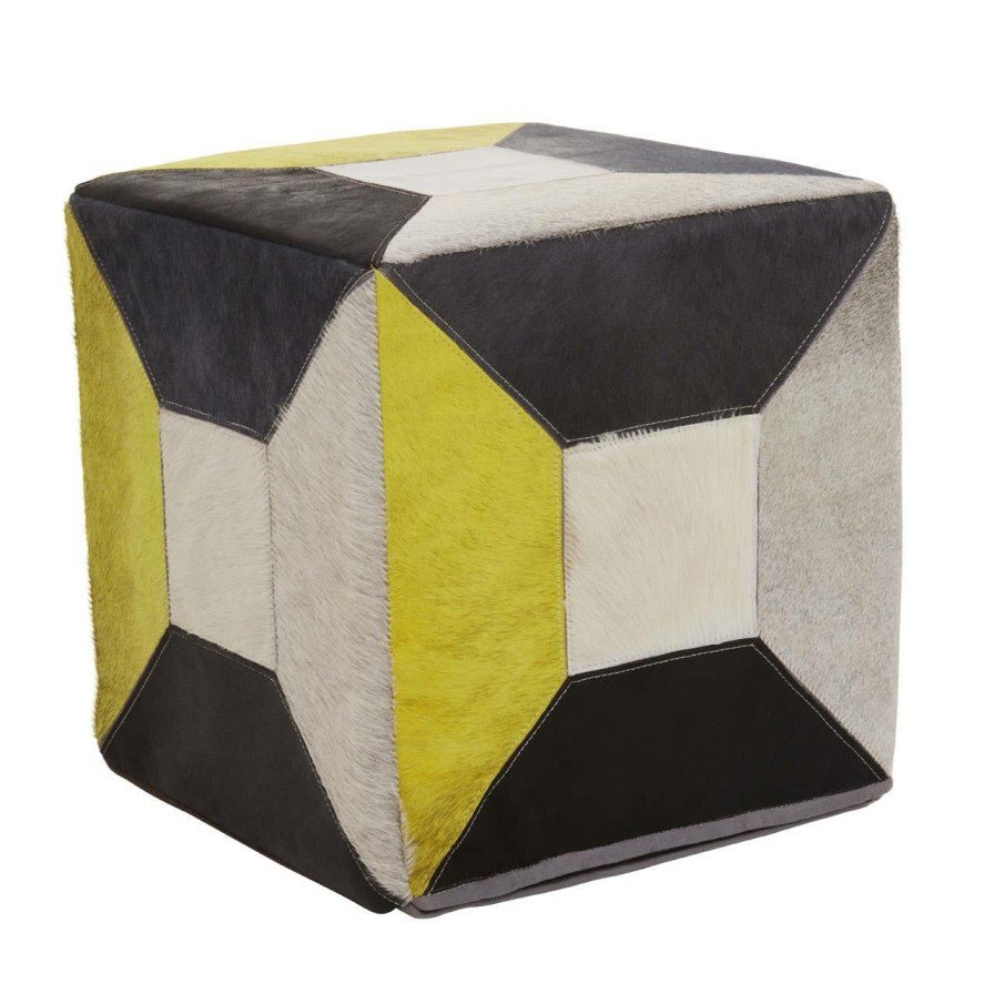 FURNITURE Bosie Seating | Safira Abstract Pouffe