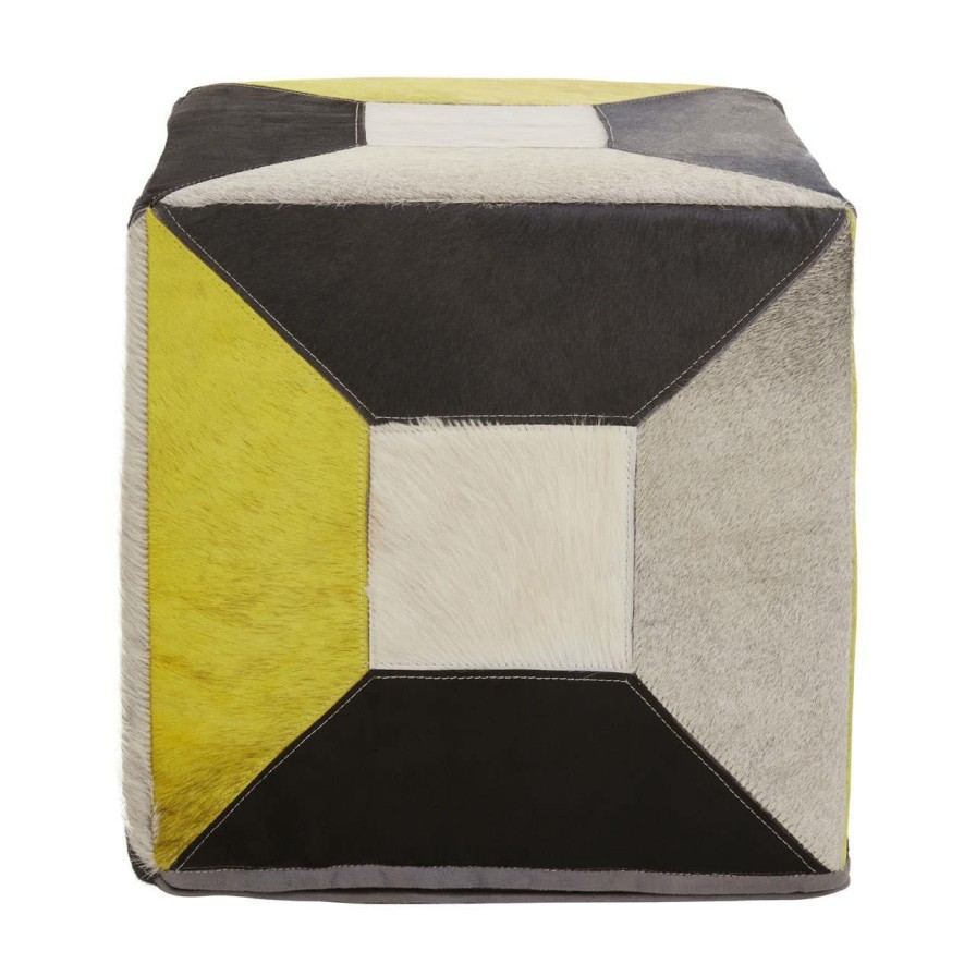 FURNITURE Bosie Seating | Safira Abstract Pouffe