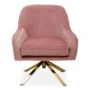 FURNITURE Fifty Five South Seating | Avery Pink Velvet Chair