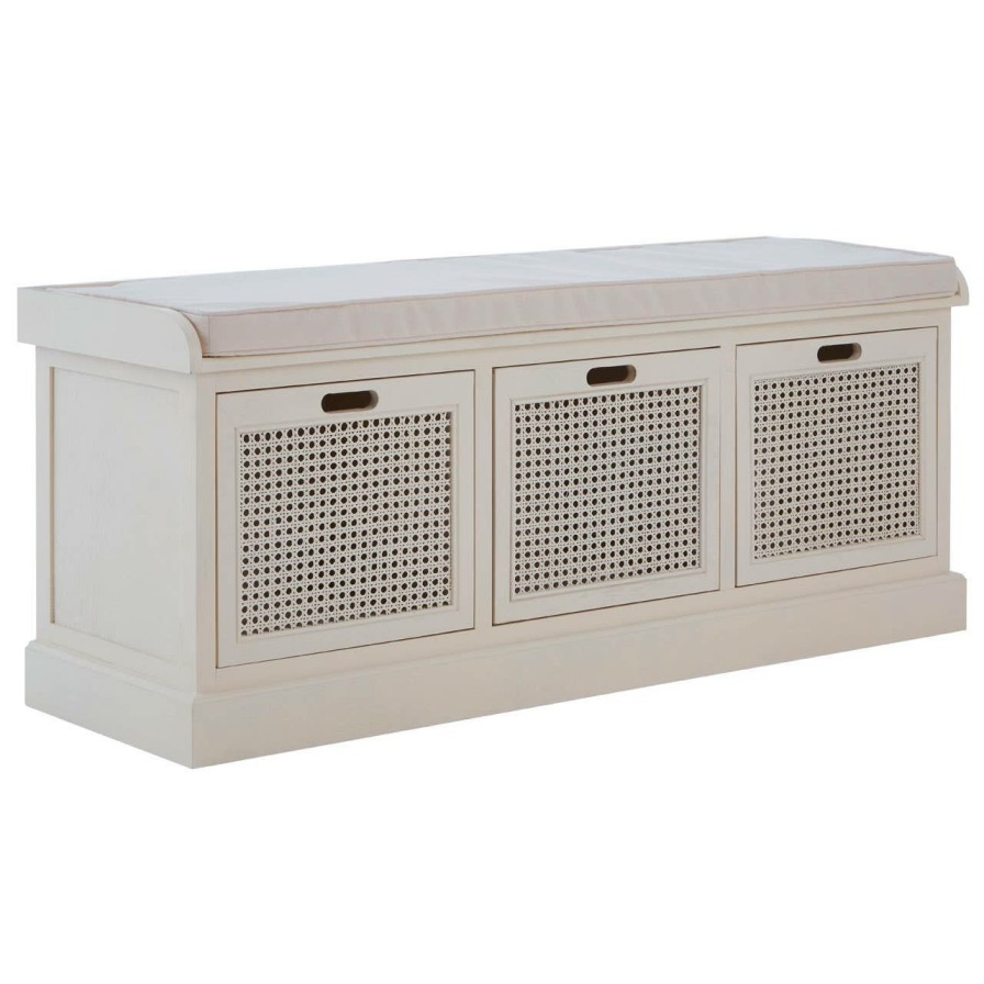 FURNITURE Premier Drawers | Heritage 3 Drawers Storage Bench