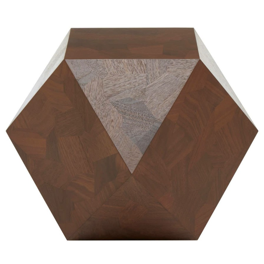 FURNITURE Fifty Five South Side Tables | Lino Walnut Side Table