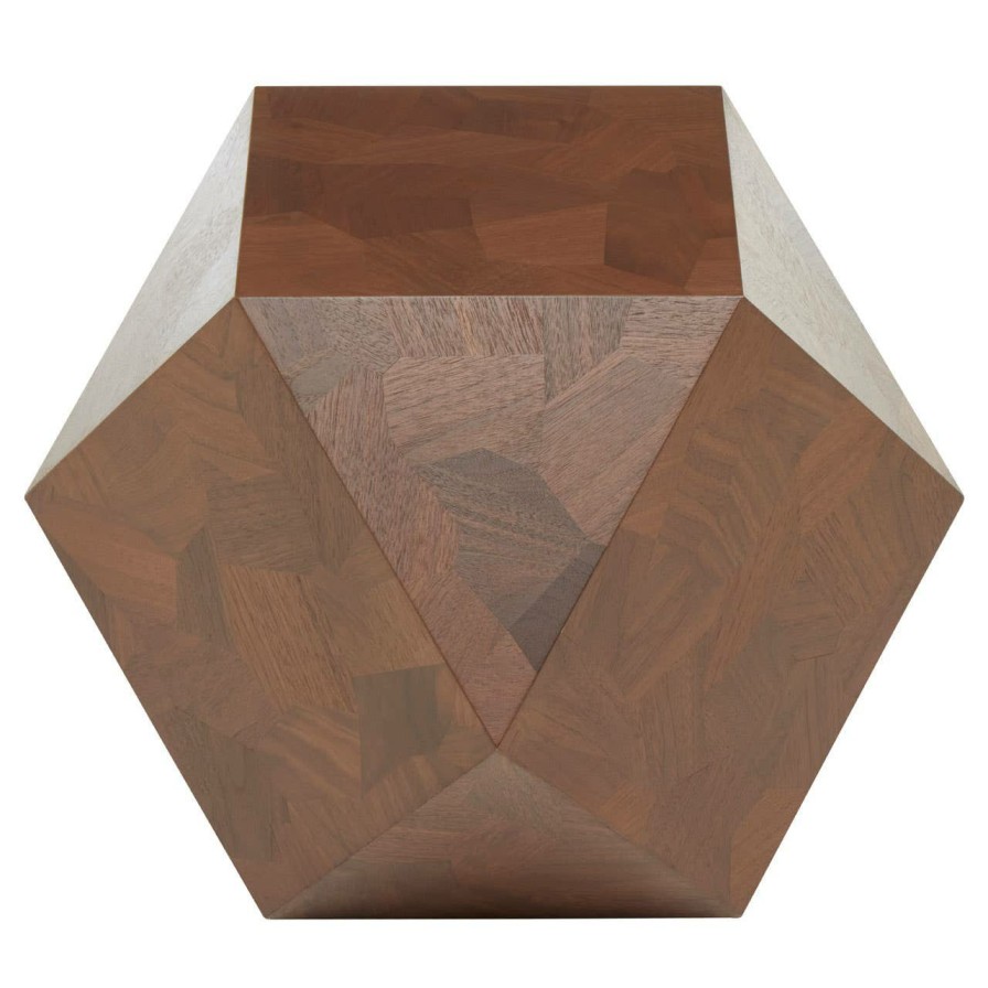 FURNITURE Fifty Five South Side Tables | Lino Walnut Side Table