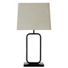 Accessories Premier Table Lamps | Lucas Natural And Black Table Lamp