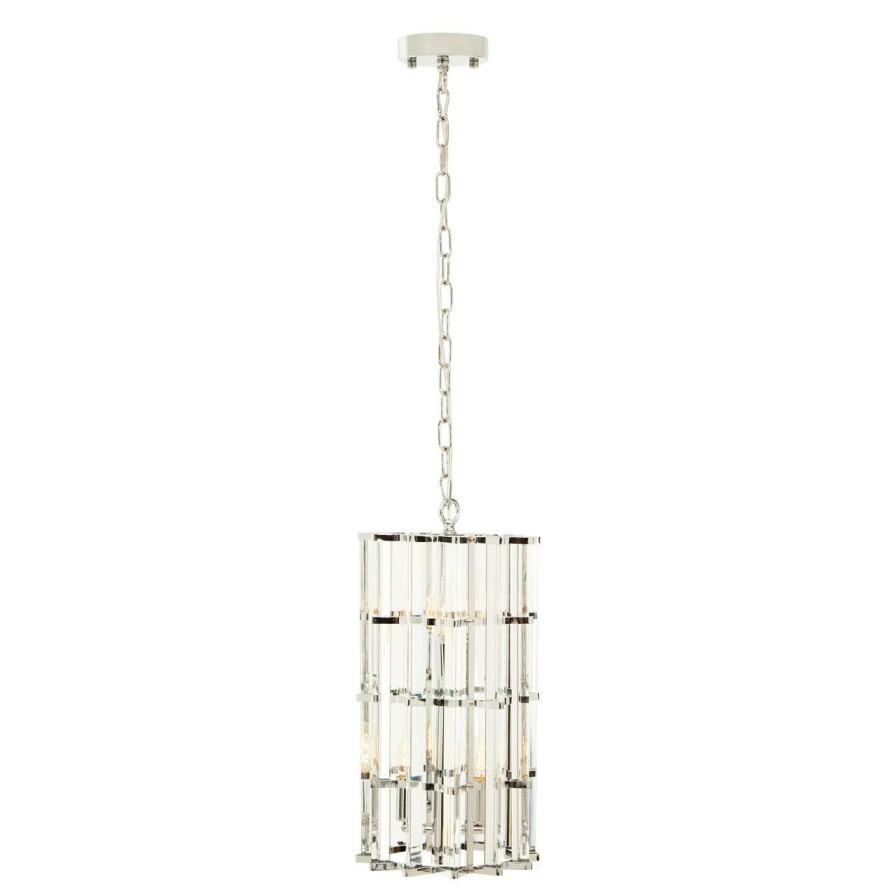 Accessories Fifty Five South Ceiling Lights | Karli Chrome Finish Vertical Light