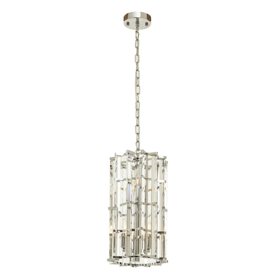 Accessories Fifty Five South Ceiling Lights | Karli Chrome Finish Vertical Light