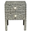 FURNITURE Fifty Five South Side Tables | Fusion Two Drawer Side Table