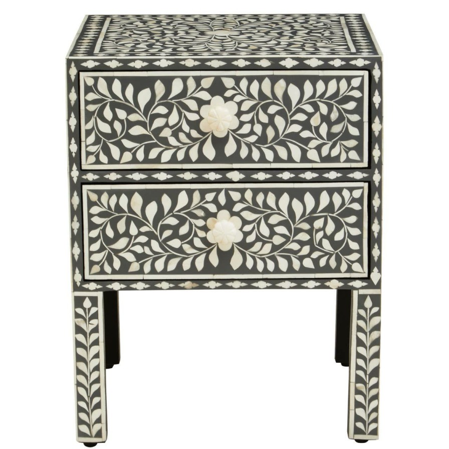 FURNITURE Fifty Five South Side Tables | Fusion Two Drawer Side Table