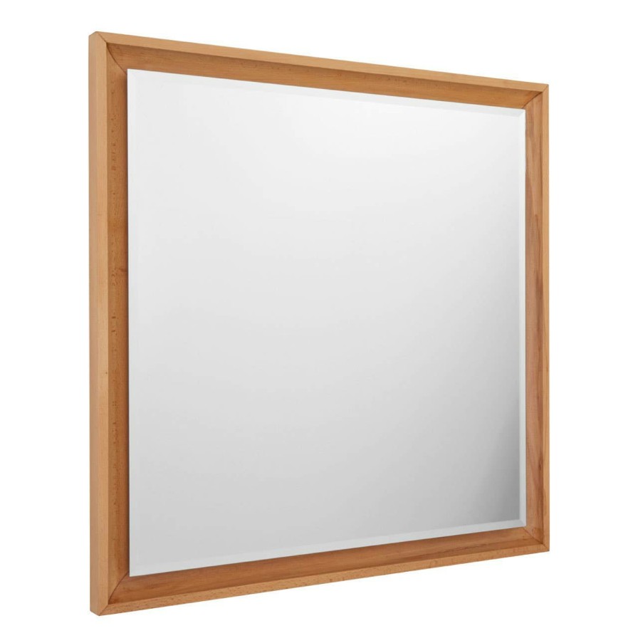 Bathe and Utility Fifty Five South Mirrors | Kensington Townhouse Square Wall Mirror