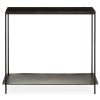 FURNITURE Fifty Five South Console Tables | Templar Black Marble Console Table