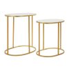 FURNITURE Premier Side Tables | Avantis Set Of 2 Oval Side Tables