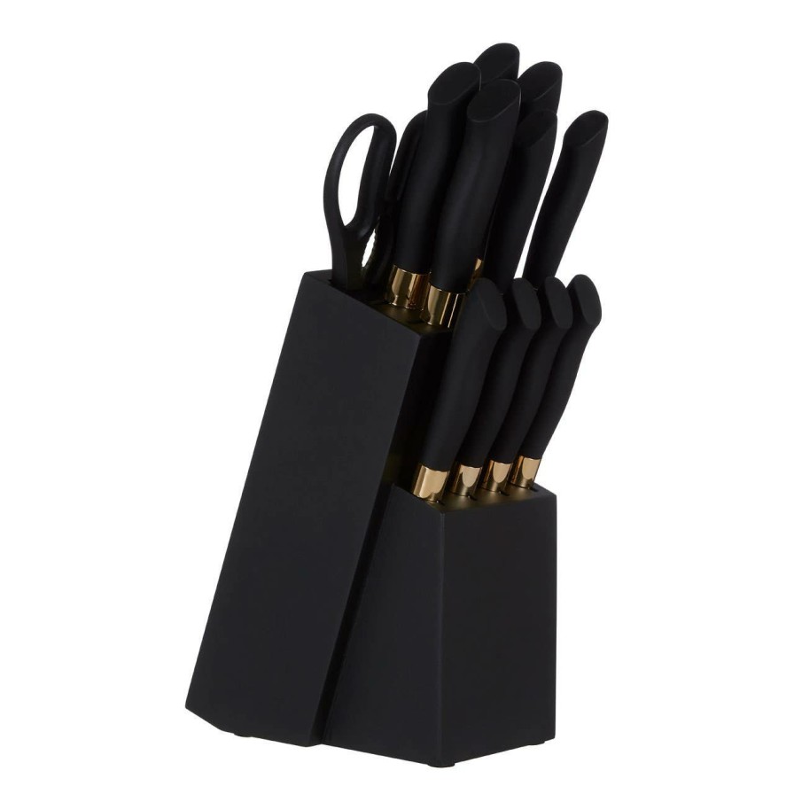 Kitchen and Dining Premier Knives and Knife Sets and Accessories | 11 Pc Gold Fringed Knife