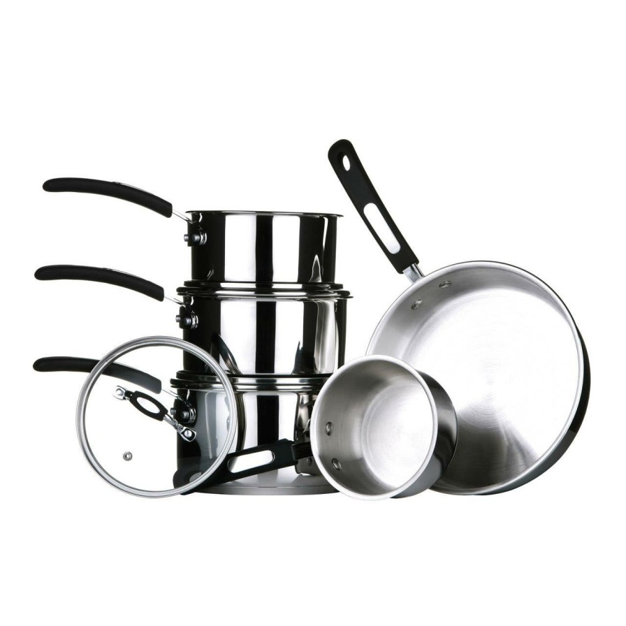 Kitchen and Dining Premier Pots and Pans | Tenzo S Ii Series 5Pc Cookware Set