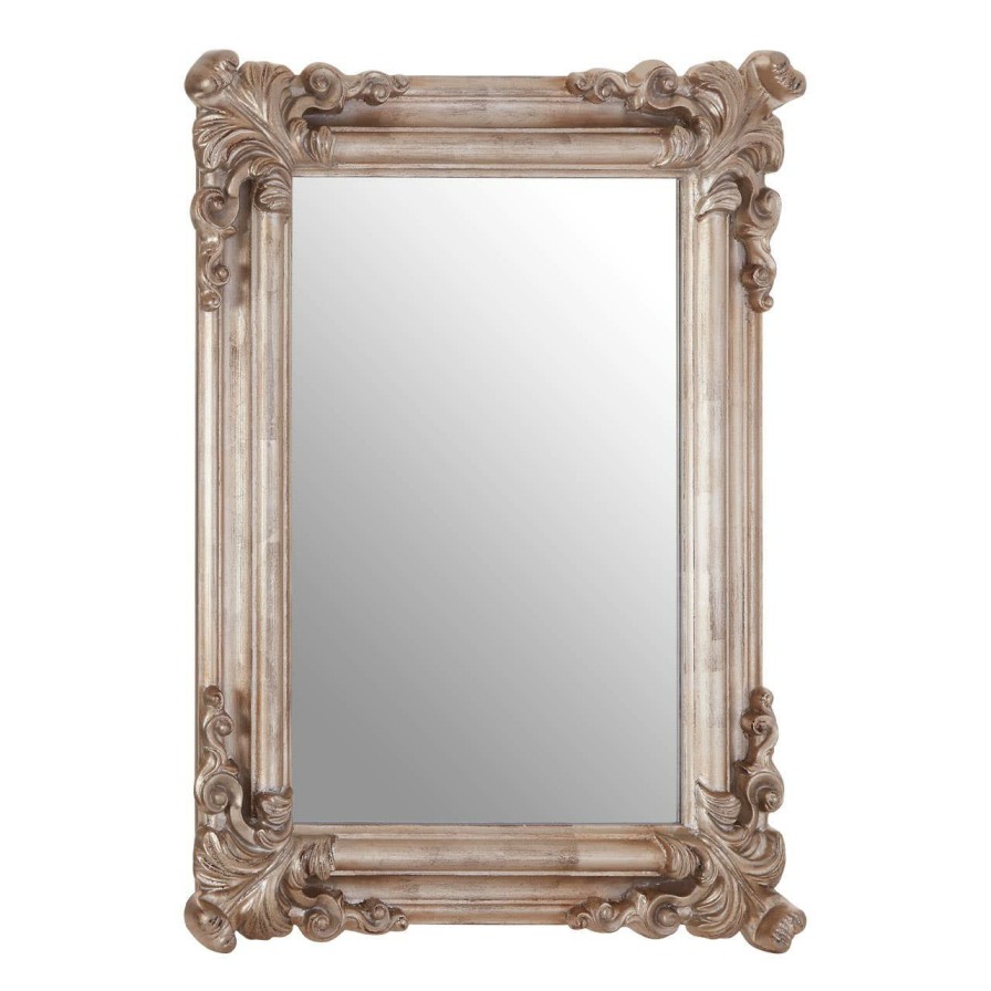 Bathe and Utility Premier Mirrors | Georgia Silver Wall Mirror