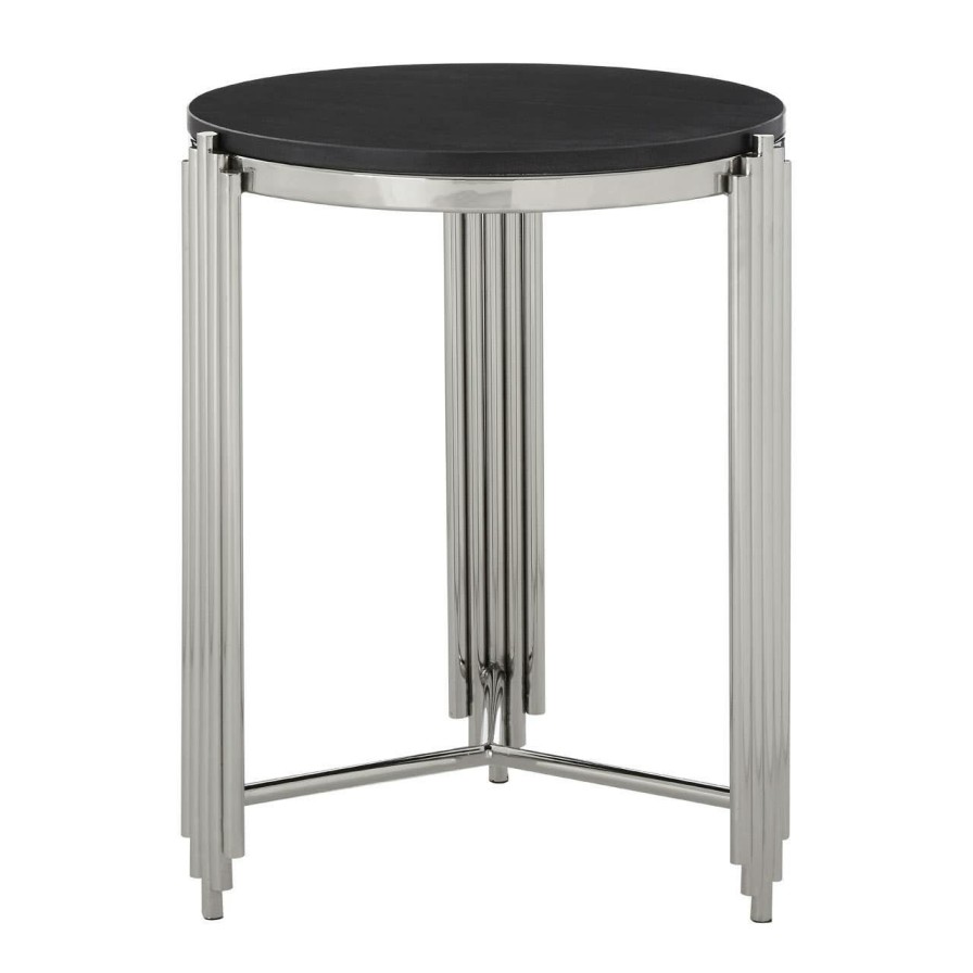 FURNITURE Fifty Five South Side Tables | Clarice Round Side Table