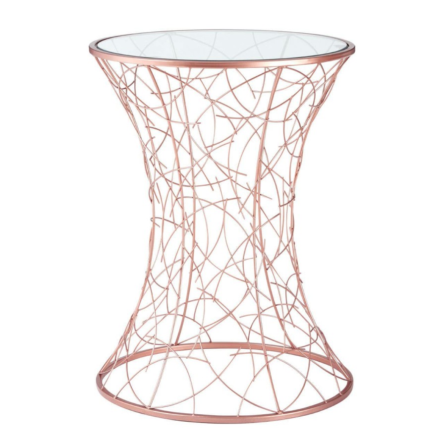 FURNITURE Premier Side Tables | Lexa Concave Table