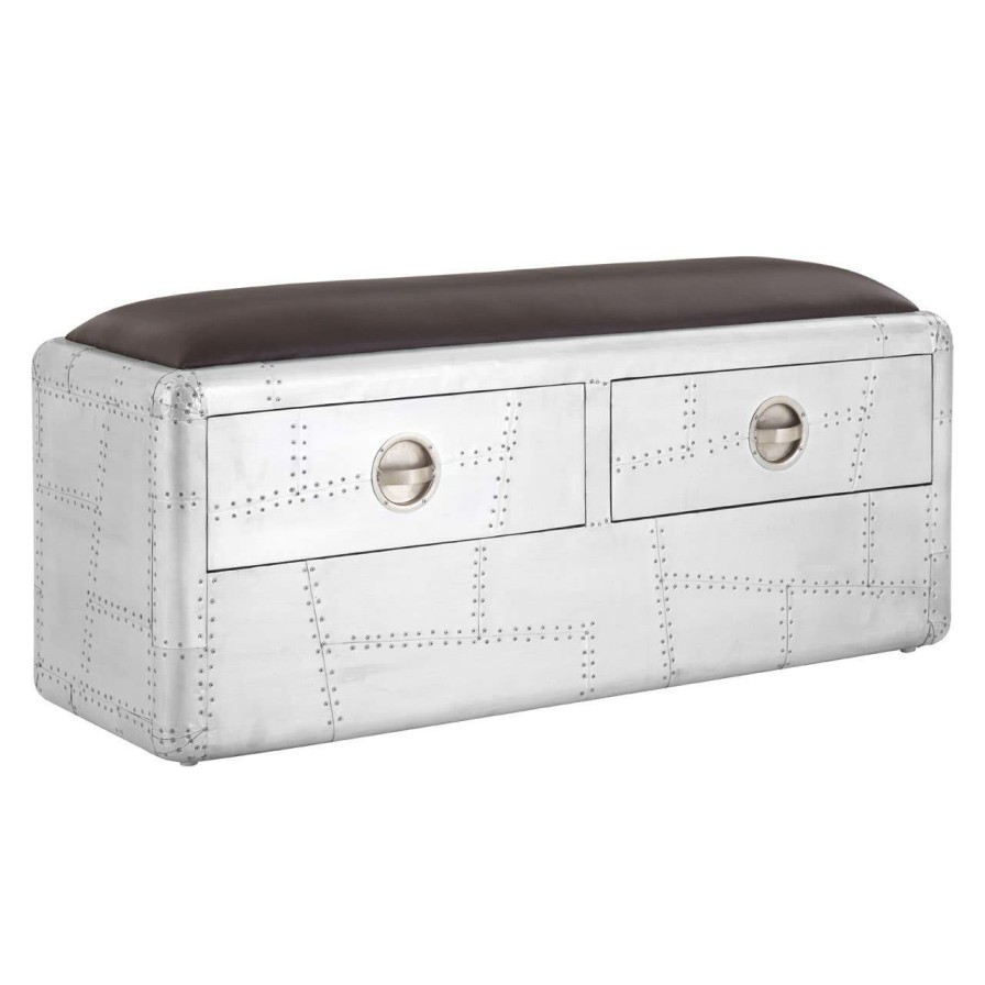 FURNITURE Fifty Five South Storage | Avro 2 Drawers Bench