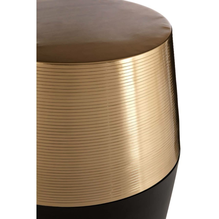 FURNITURE Fifty Five South Side Tables | Margot Black And Copper Side Table