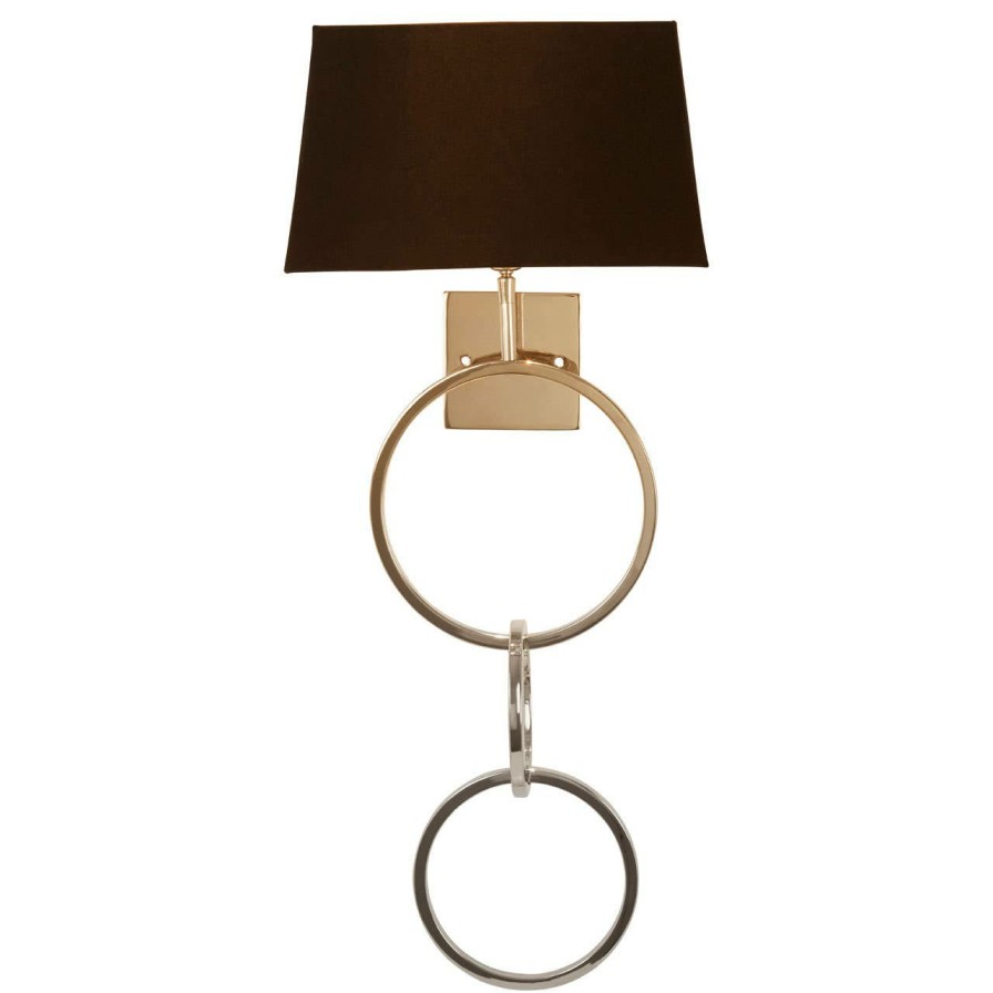 Accessories Fifty Five South Wall Lights | Skye Wall Light With Dual Ring Base