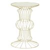 FURNITURE Premier Side Tables | Yaxi Light Gold Finish Frame Table