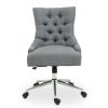 FURNITURE Fifty Five South Seating | Anita Grey Fabric Home Office Chair