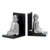 Accessories Fifty Five South Bookends | Set Of 2 Buddha Bookends With Marble Base