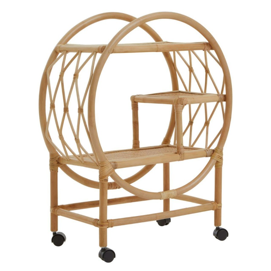 FURNITURE Premier Bar Shelving | Mataram Rattan Bar Trolley