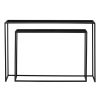 FURNITURE Premier Console Tables | Avento Set Of Two Black Console Tables