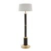 Accessories Fifty Five South Floor Lamps | Macey Black & Gold Floor Lamp