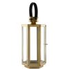 Accessories Fifty Five South Lanterns | Herber Small Gold Finish Lantern