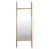 Accessories Fifty Five South Floor Mirrors | Nirav Natural Wooden Frame Mirror