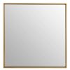 Bathe and Utility Premier Mirrors | Ando Large Square Gold Finish Wall Mirror