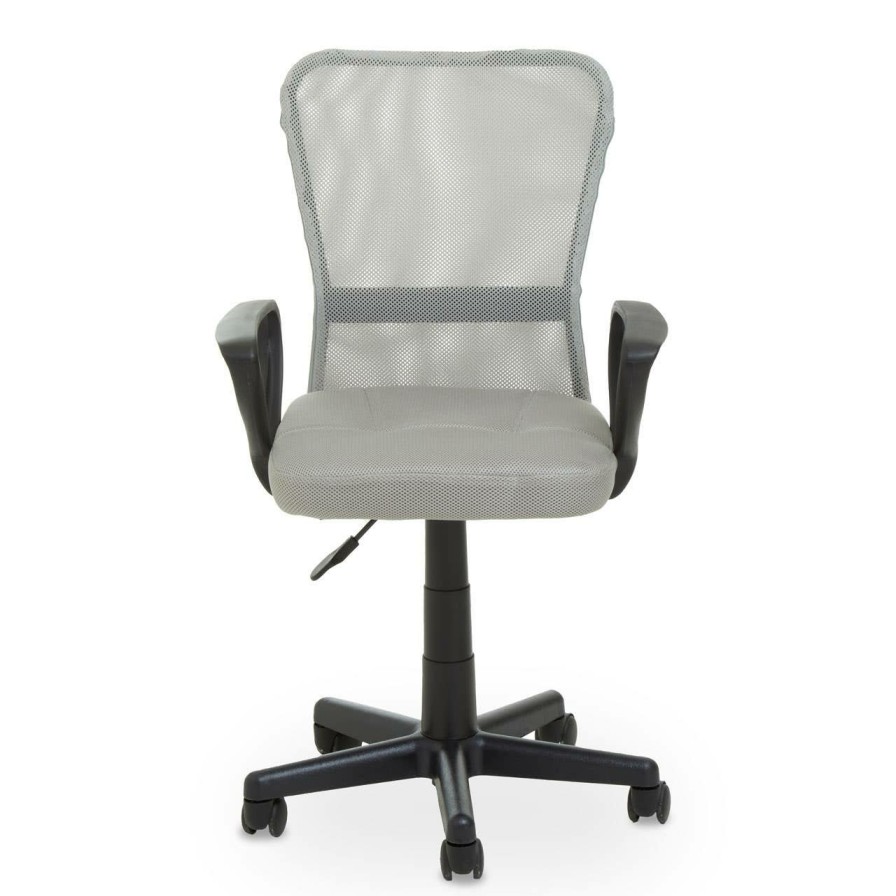 FURNITURE Premier Seating | Stratford Light Grey Home Office Chair