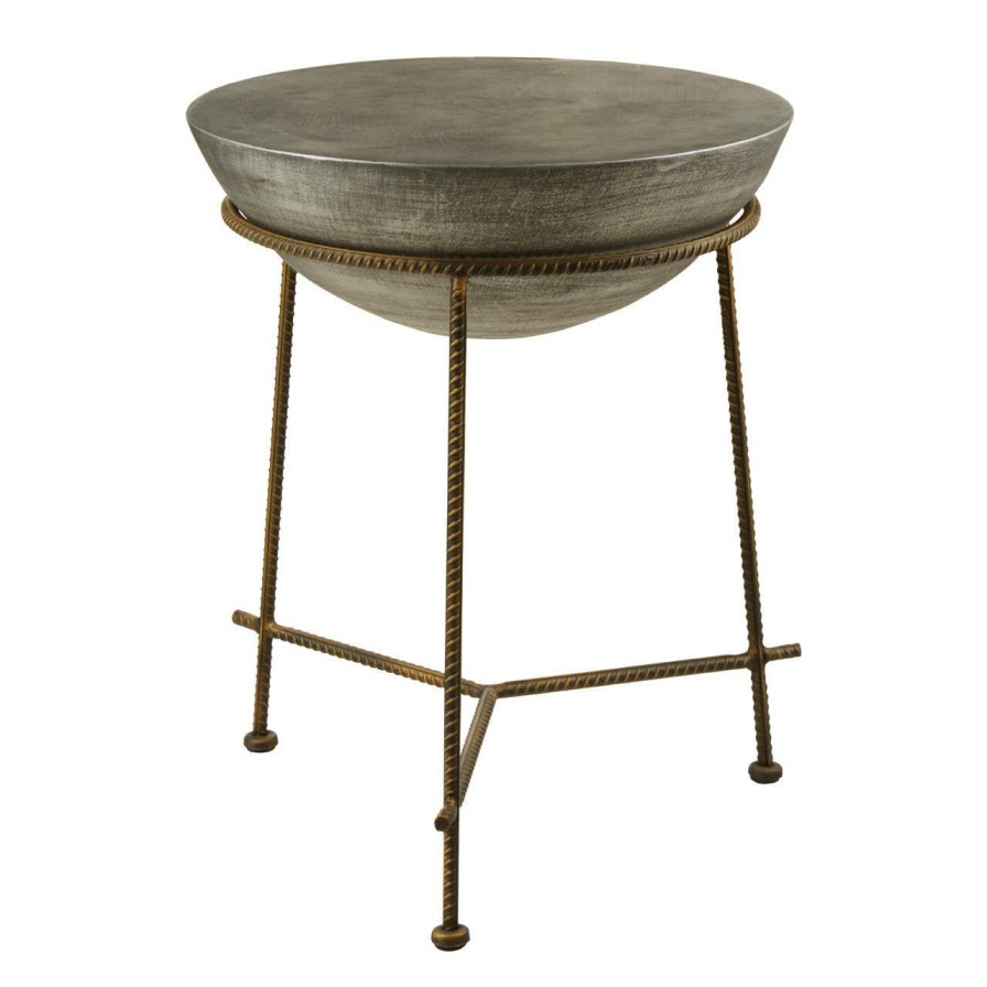 FURNITURE Fifty Five South Side Tables | Compo Round End Table