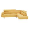 FURNITURE Premier Seating | Hanover Ochre Linen Corner Sofa