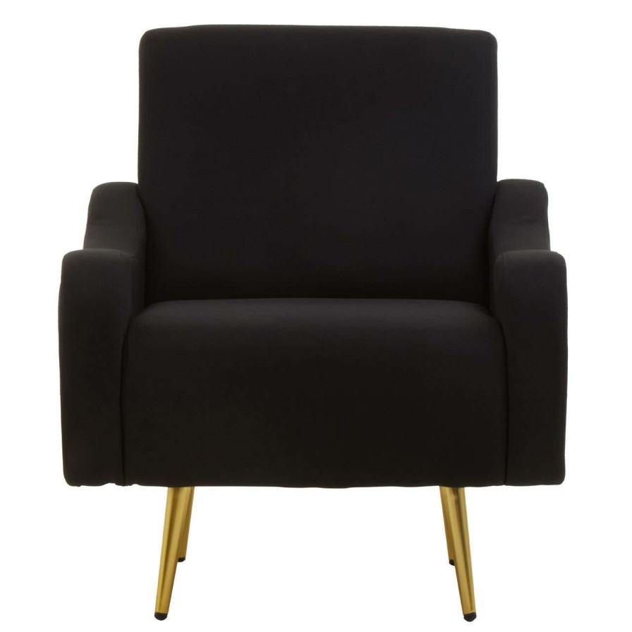 FURNITURE Fifty Five South Armchairs | Holli Black Armchair