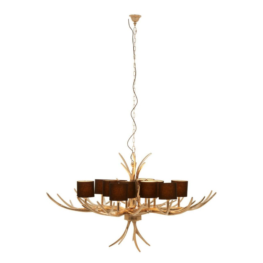 Accessories Fifty Five South Chandeliers | 12 Shade Large Antler Chandelier