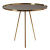 FURNITURE Premier Side Tables | Corra Gold Finish Side Table