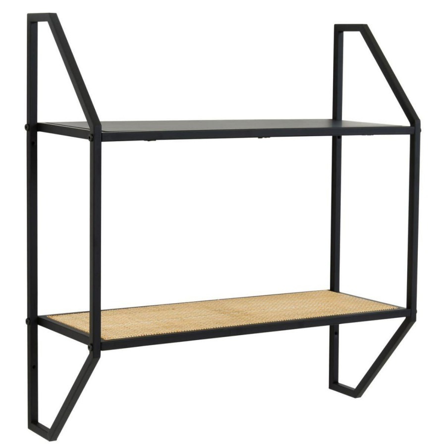 FURNITURE Premier Storage | Depok Two Tier Wall Shelf