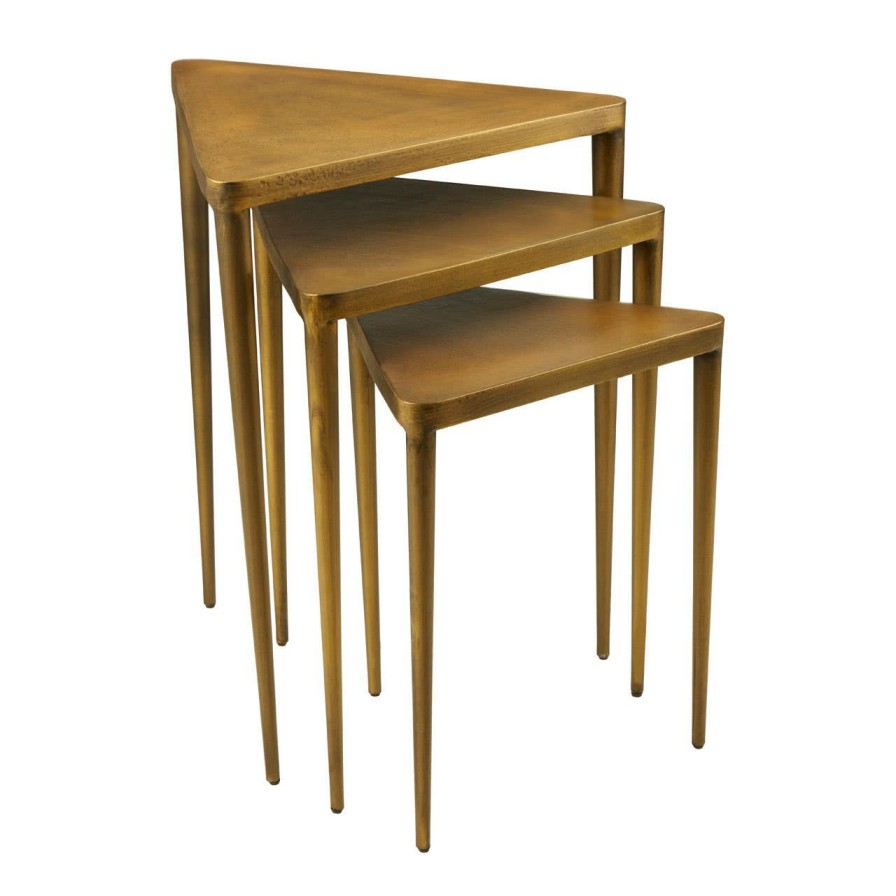 FURNITURE Fifty Five South Nesting Tables | Compo Triangular Tables