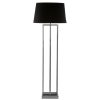 Accessories Fifty Five South Floor Lamps | Skye Nickel Finish Rectangular Floor Lamp