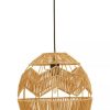 Accessories Premier Light and Ceiling Shades | Jaya Natural Paper Rope Pendant Lamp