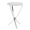 FURNITURE Premier Side Tables | Allure Chrome Pinched Side Table