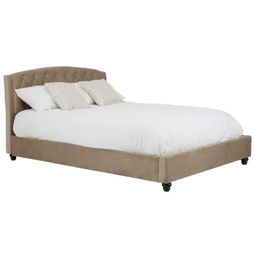 FURNITURE Premier Beds | Josephine Mink Kingsize Bed