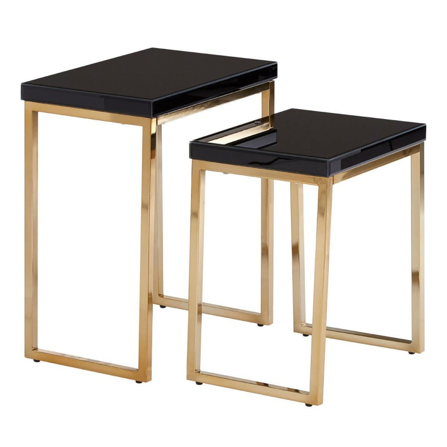 FURNITURE Fifty Five South Nesting Tables | Kensington Townhouse Set Of 2 Nesting Tables