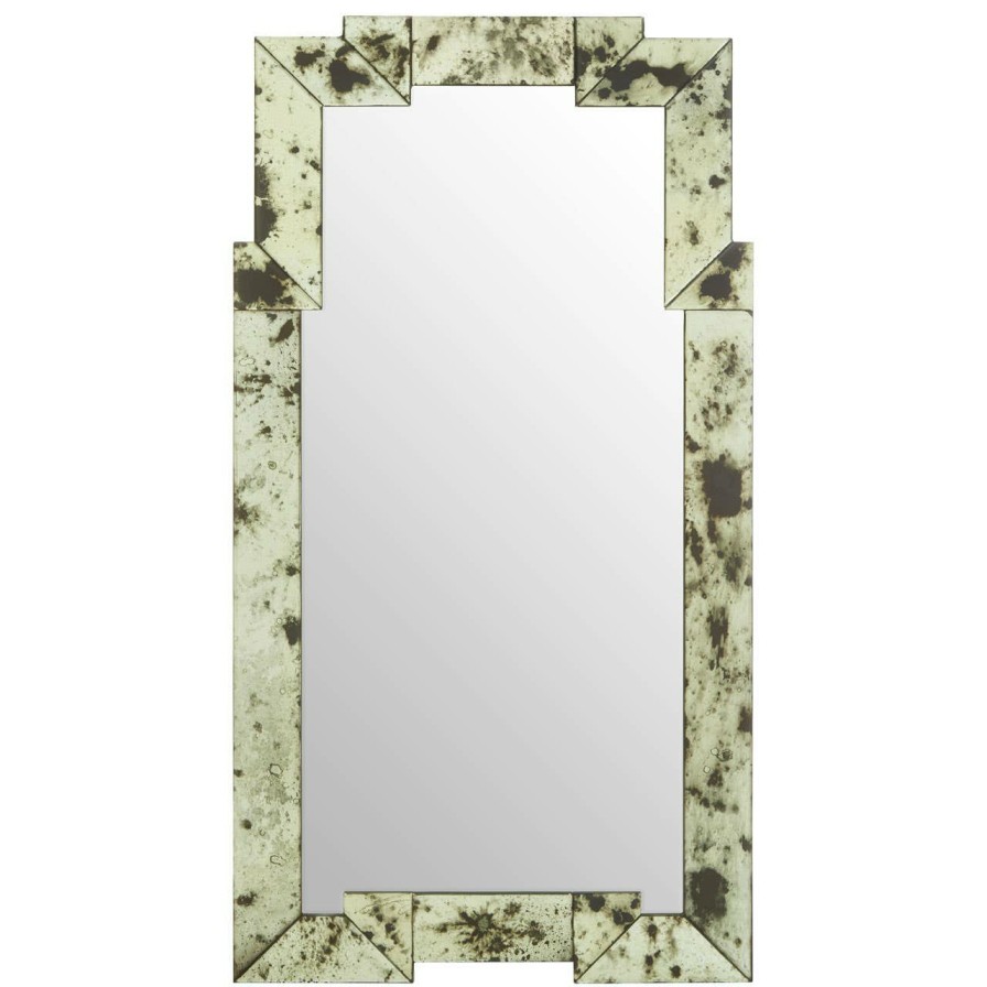 Bathe and Utility Fifty Five South Mirrors | Riza Rectangular And Cut Out Frame Wall Mirror